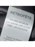 retrofête 60% Wool 40% Nylon 100% Leather 100% Polyester Black White Jacket Size S - photo 8