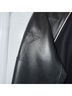 retrofête 60% Wool 40% Nylon 100% Leather 100% Polyester Black White Jacket Size S - photo 4