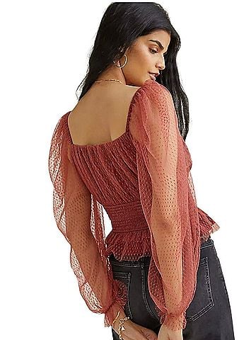 Anthropologie Anthropology  Long Sleeve Blouse (view 2)