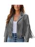 Saints & Hearts Solid Gray Jacket Size M - photo 1