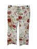 Express 100% Cotton Floral Multi Color Jeans Size 7 - photo 1