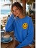 Aviator Nation Solid Blue Pullover Sweater Size M - photo 4