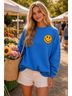 Aviator Nation Solid Blue Pullover Sweater Size M - photo 11
