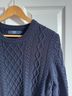 J.Crew 100% Cotton Blue Pullover Sweater Size S - photo 4
