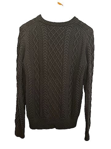 J.Crew Fisherman Cable Crewneck Sweater Pullover Sweater (view 2)
