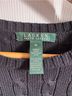 Ralph Lauren 100% Cotton Black Pullover Sweater Size M - photo 3