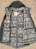 Obermeyer 100% Nylon Aztec Or Tribal Print Gray Jacket Size XL - photo 7