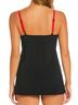 Catalina Floral Multi Color Black One Piece Swimsuit Size 1X - photo 2