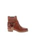 RE/DONE 100% Leather Brown Ankle Boots Size EU 36 - photo 1