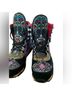 Irregular Choice Print Black Gold Sneakers Size EU 40 - photo 13
