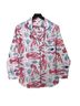 Printfresh 100% Cotton Floral Multi Color Button-Down Shirt Size XS - photo 1