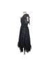 Ulla Johnson 100% Silk 100% Polyester Floral Black Cocktail Dress Size 0 - photo 4
