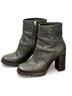 Tory Burch 100% Leather Black Ankle Boots Size 6 - photo 9