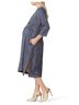 Hatch Polka Dots Multi Color Blue Casual Dress Size 1 - photo 3