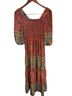 Me 2 Magic Paisley Multi Color Casual Dress Size S - photo 2