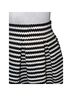 Express Stripes Black White Active Skirt Size S - photo 2