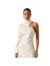 Significant Other 100% Polyester Ivory White Cocktail Dress Size 6 - photo 3