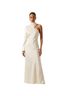 Significant Other 100% Polyester Ivory White Cocktail Dress Size 6 - photo 1