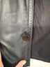 Sergio Vadducci 100% Gauze 100% Nylon 50% Leather Black Leather Jacket Size M - photo 5