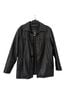 Sergio Vadducci 100% Gauze 100% Nylon 50% Leather Black Leather Jacket Size M - photo 1