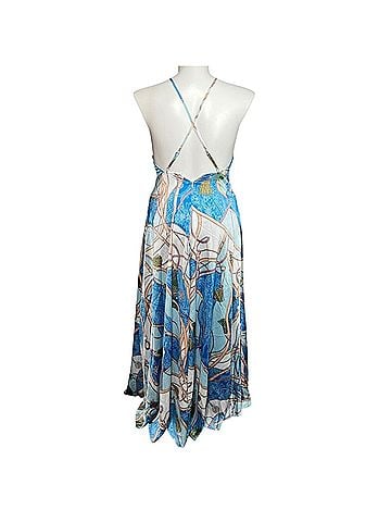 AaKaa Sweet Sand Off Casual Dress (view 2)