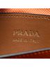Prada 100% Leather Orange Medium Saffiano Cuir Double Handle Satchel One size - photo 2