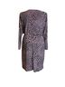 Alfani Animal Print Pink Black Casual Dress Size L - photo 2