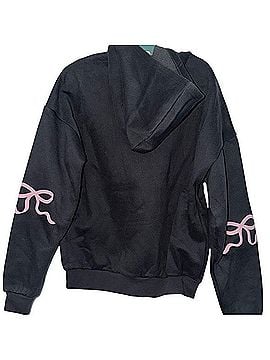 Edikted Bonney Bow Detail Hoodie Sweatshirt (view 2)