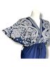 Just Love Floral Blue White Casual Dress Size XL - photo 7