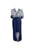Just Love Floral Blue White Casual Dress Size XL - photo 1