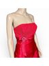 Gunne Sax 100% Polyester Red Cocktail Dress Size 5 - photo 4