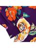 Everly 100% Polyester Floral Purple Orange Casual Dress Size S - photo 14
