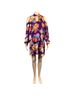 Everly 100% Polyester Floral Purple Orange Casual Dress Size S - photo 5