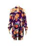 Everly 100% Polyester Floral Purple Orange Casual Dress Size S - photo 6