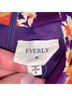 Everly 100% Polyester Floral Purple Orange Casual Dress Size S - photo 12