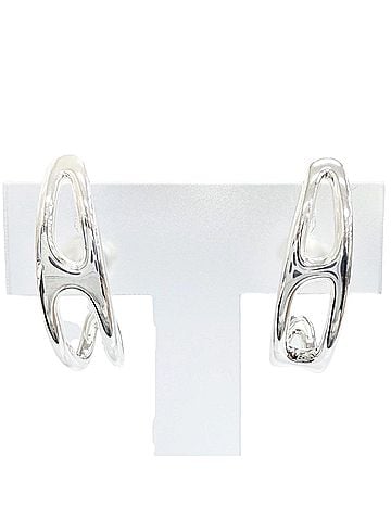 Hermès HERMES Chaine d'Ancre Punk Earrings, Pair, 925 Sterling Silver, Made in France, Weight 10.27g, Women's, Comes with Box, Highly Recommended! (view 1)