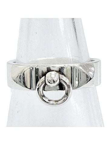 Hermès HERMES Collier de Chien Ring, 2024 model, AG925 sterling silver, made in France, weight 4.7g, women's, highly recommended! (view 2)