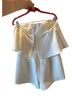 Sugarlips Solid White Romper Size L - photo 2