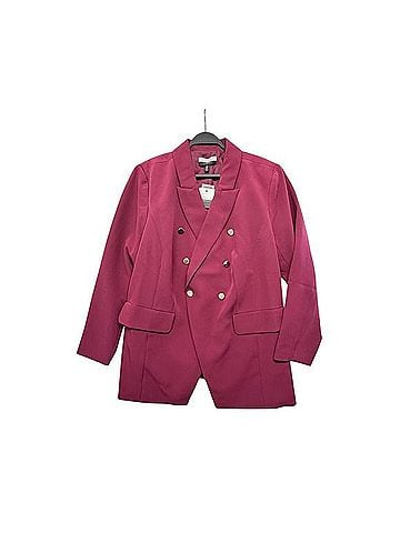 ELOQUII Elements Fitted Angular Blazer Blazer (view 2)