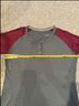 Smartwool 100% Merino Gray Burgundy 3/4 Sleeve Button-Down Shirt Size XL - photo 5