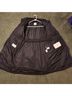 Aspesi 100% Polyester 100% Polyamide 90% Dupion 10% Felt Black Coat Size M - photo 6
