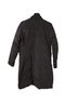 Aspesi 100% Polyester 100% Polyamide 90% Dupion 10% Felt Black Coat Size M - photo 2