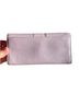 Coach 100% Leather Solid Purple Wallet One size - photo 2