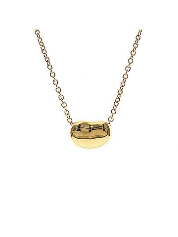 Tiffany & Co. Tiffany Bean Necklace Pink Gold (18K) No Stone Men,Women Fashion Necklace (Pink Gold) (view 1)