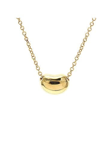Tiffany & Co. Tiffany Bean Necklace Pink Gold (18K) No Stone Men,Women Fashion Necklace (Pink Gold) (view 2)