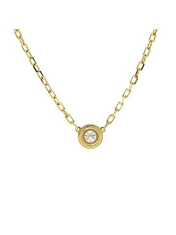 Cartier Cartier Damour Necklace SM Yellow Gold (18K) Diamond Women,Men Fashion Necklace (Gold) (view 2)