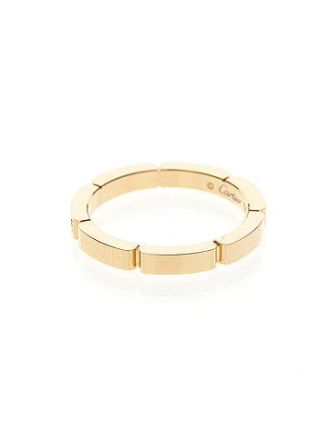 Cartier Cartier Maillon Panthère Ring With 4 Diamonds Pink Gold (18K) Fashion Diamond Band Ring Pink Gold (view 2)