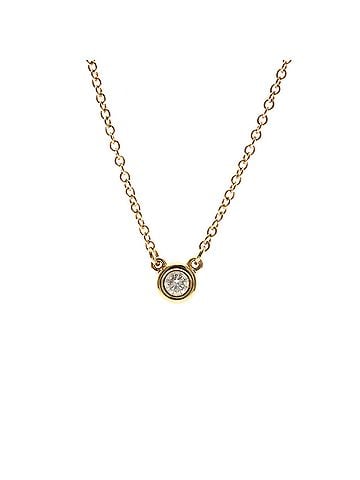 Tiffany & Co. Tiffany Diamond By The Yard Necklace Pink Gold (18K) Diamond Men,Women Fashion Necklace (Pink Gold) (view 1)