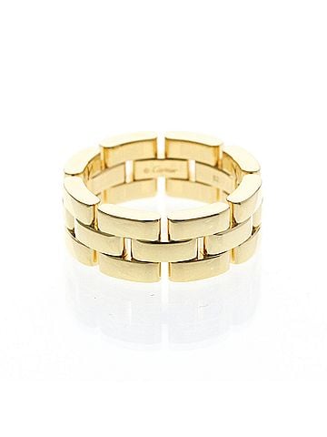Cartier Cartier Maillon Panthère Ring Yellow Gold (18K) Fashion No Stone Band Ring Gold (view 1)