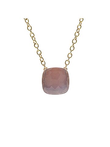 Pomellato Pomellato Nude Classic Pink Quartz Necklace Pink Gold (18K) Quartz Men,Women Fashion Necklace (Pink Gold) (view 1)
